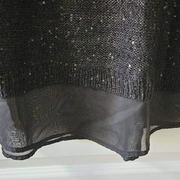 Addition Elle black top with sequence size 2x - Picture 4 of 6